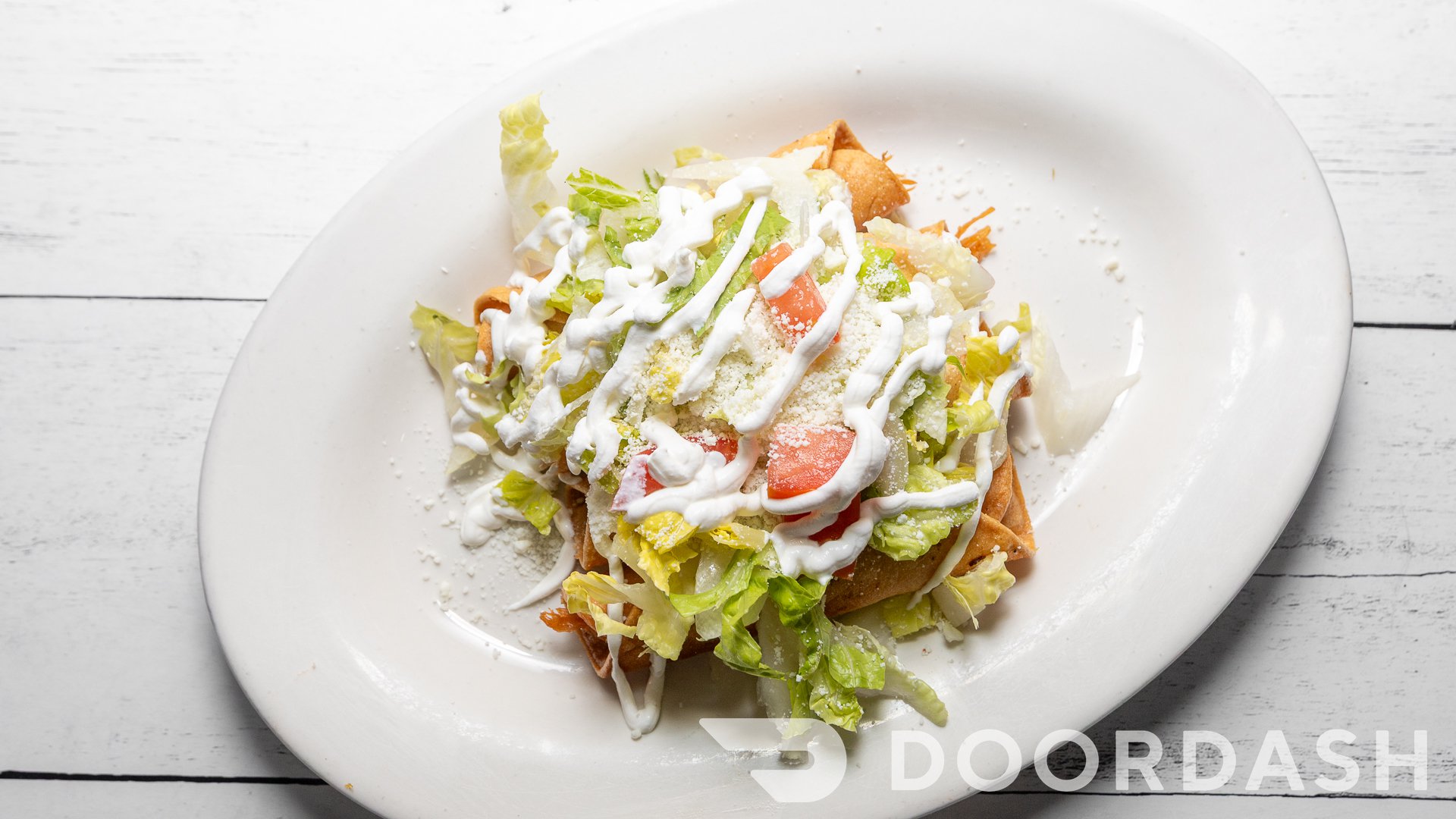 Crispy Flautas Platter